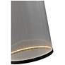 7_Cora 17 3/4" Wide Black LED Cylinder Pendant Light more views