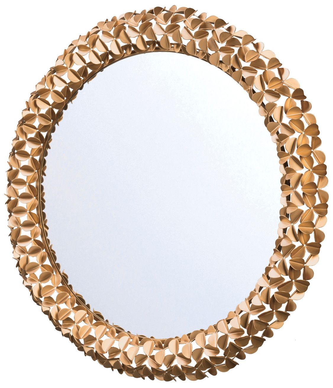 Thumbnail4 of Cora 30'' Soft Gold Mirror more views