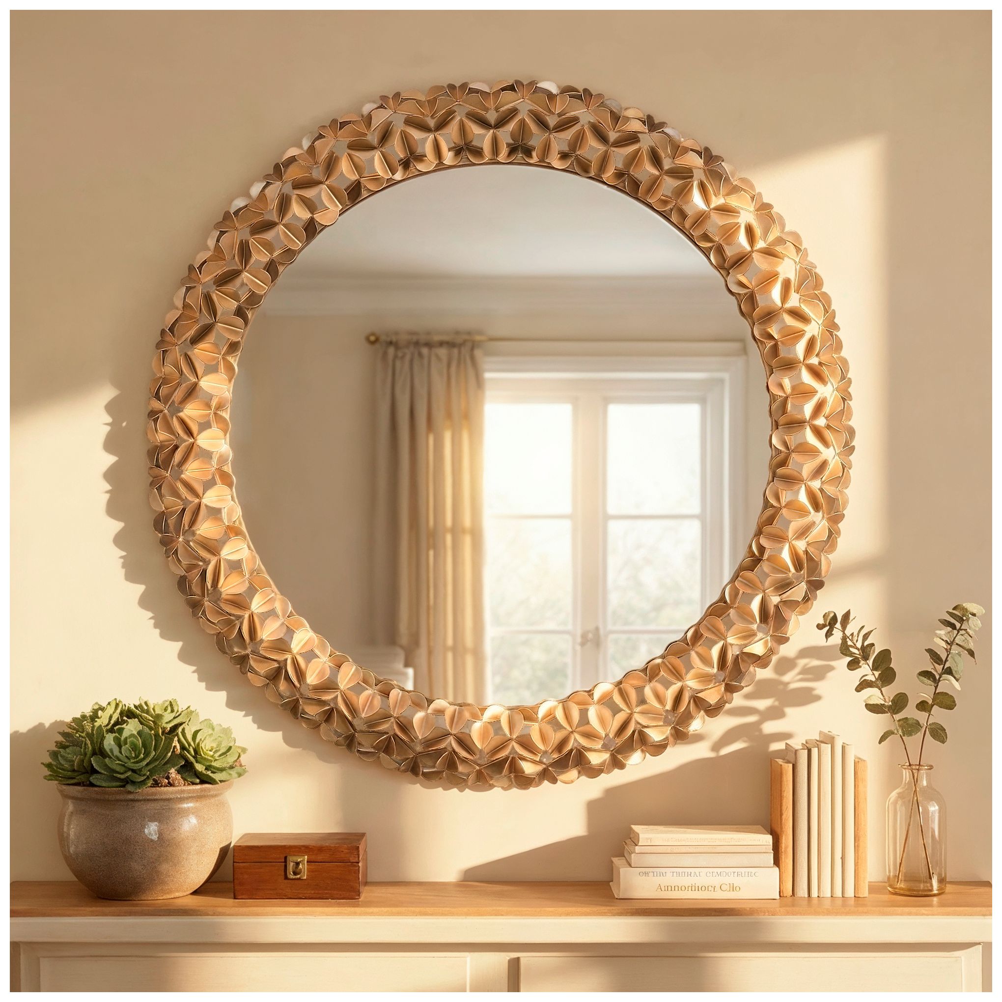 Cora 30'' Soft Gold Mirror