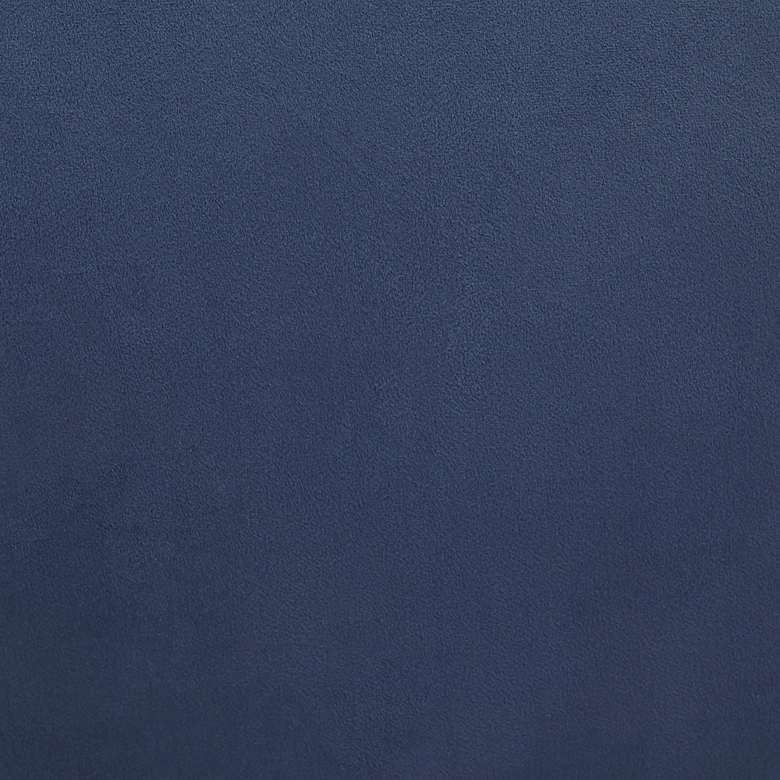 Image 6 Cora Blue Tufted Velvet Fabric Accent Chair more views