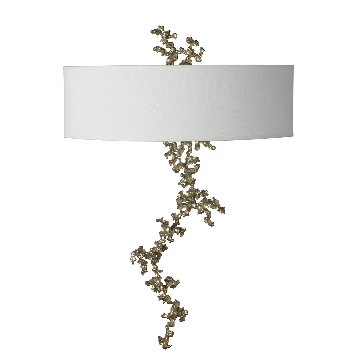 Image 3 Coral 22.6"High 2-Light Modern Brass Wall Sconce more views