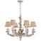 Coral 29" Wide Antique Cottage 6-Light Chandelier