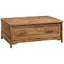 2_Coral Cape 42 1/2" Wide Sindoori Mango 1-Drawer Coffee Table