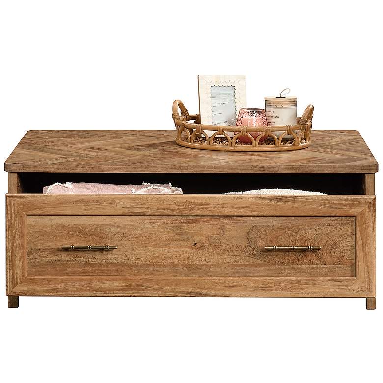 Image 5 Coral Cape 42 1/2" Wide Sindoori Mango 1-Drawer Coffee Table more views