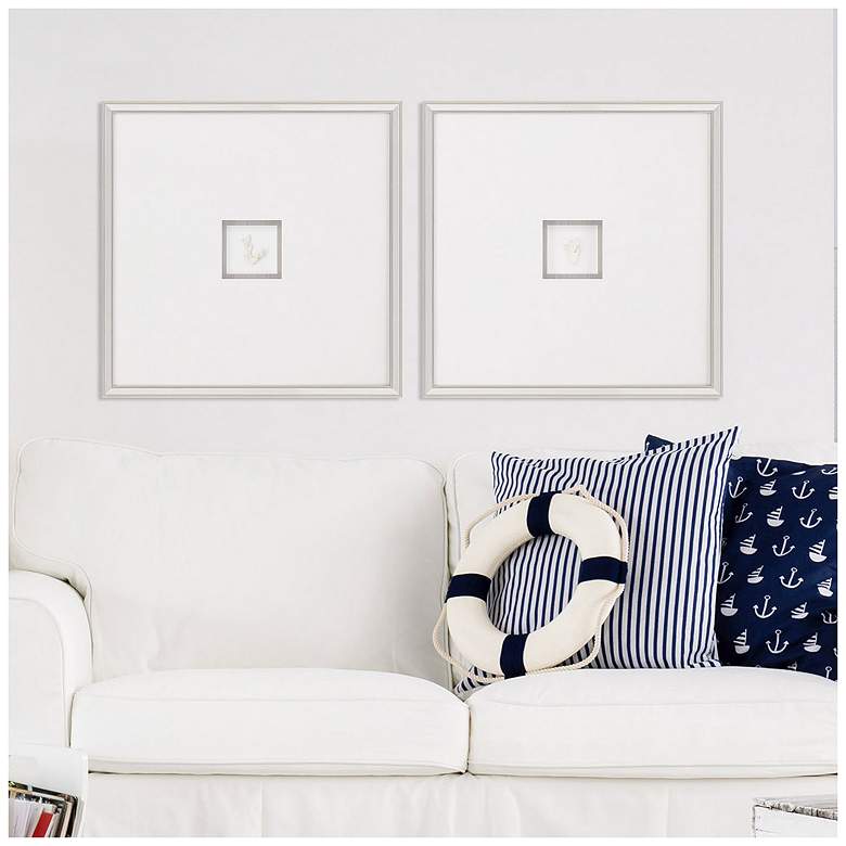 Image 4 Coral I 26"W x 26"H Framed Art Set of 2 more views