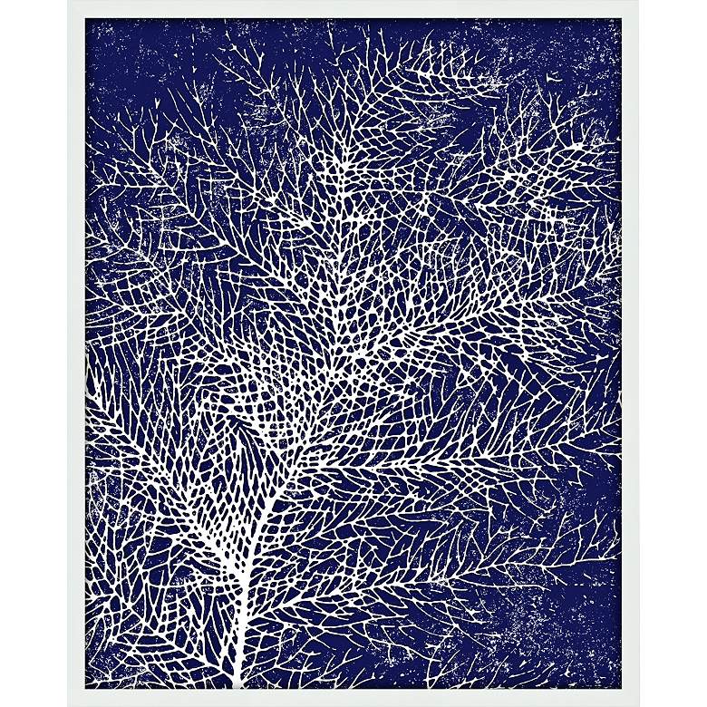 Image 1 Coral II 21 inch High Abstract Giclee Silkscreened Wall Art