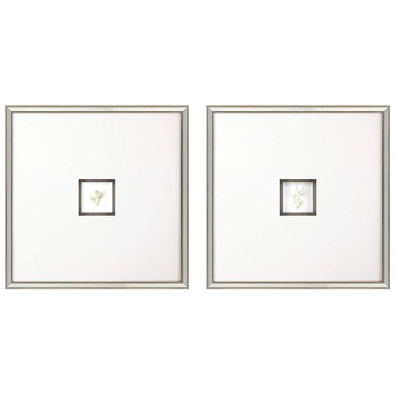Image 1 Coral II 26"W x 26"H Framed Art Set of 2
