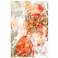 Coral Lace 2 48" High Frameless Tempered Glass Wall Art
