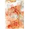 Coral Lace I 48" High Free Floating Glass Graphic Wall Art
