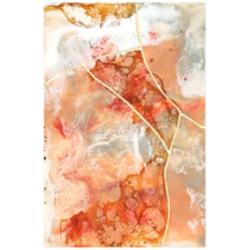 Coral Lace I 48&quot; High Free Floating Glass Graphic Wall Art