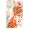 Coral Lace II 48" High Free Floating Glass Graphic Wall Art