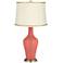 Coral Reef Anya Table Lamp with President's Braid Trim