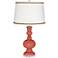 Coral Reef Apothecary Table Lamp with Twist Scroll Trim