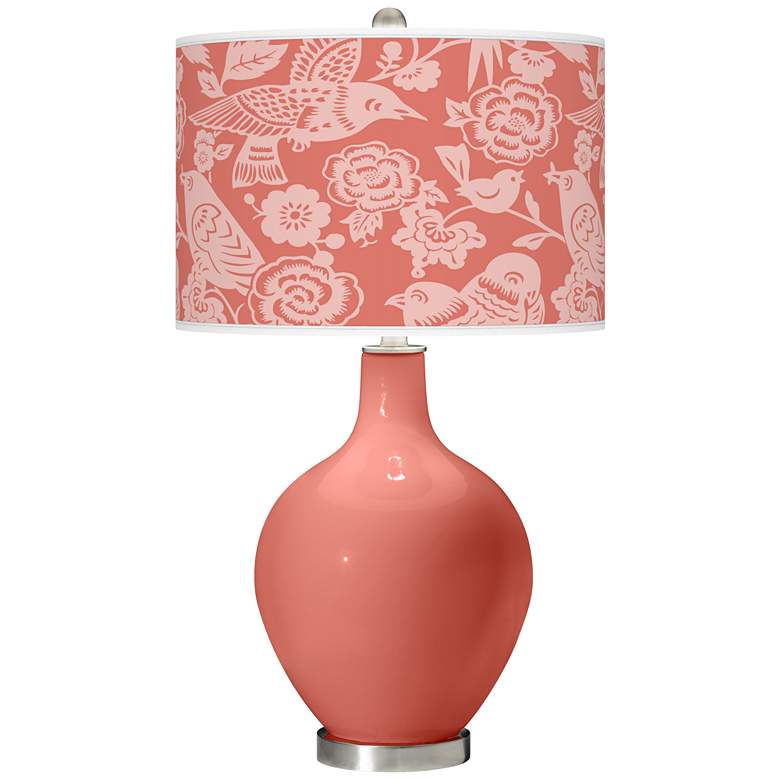Image 1 Coral Reef Aviary Ovo Table Lamp
