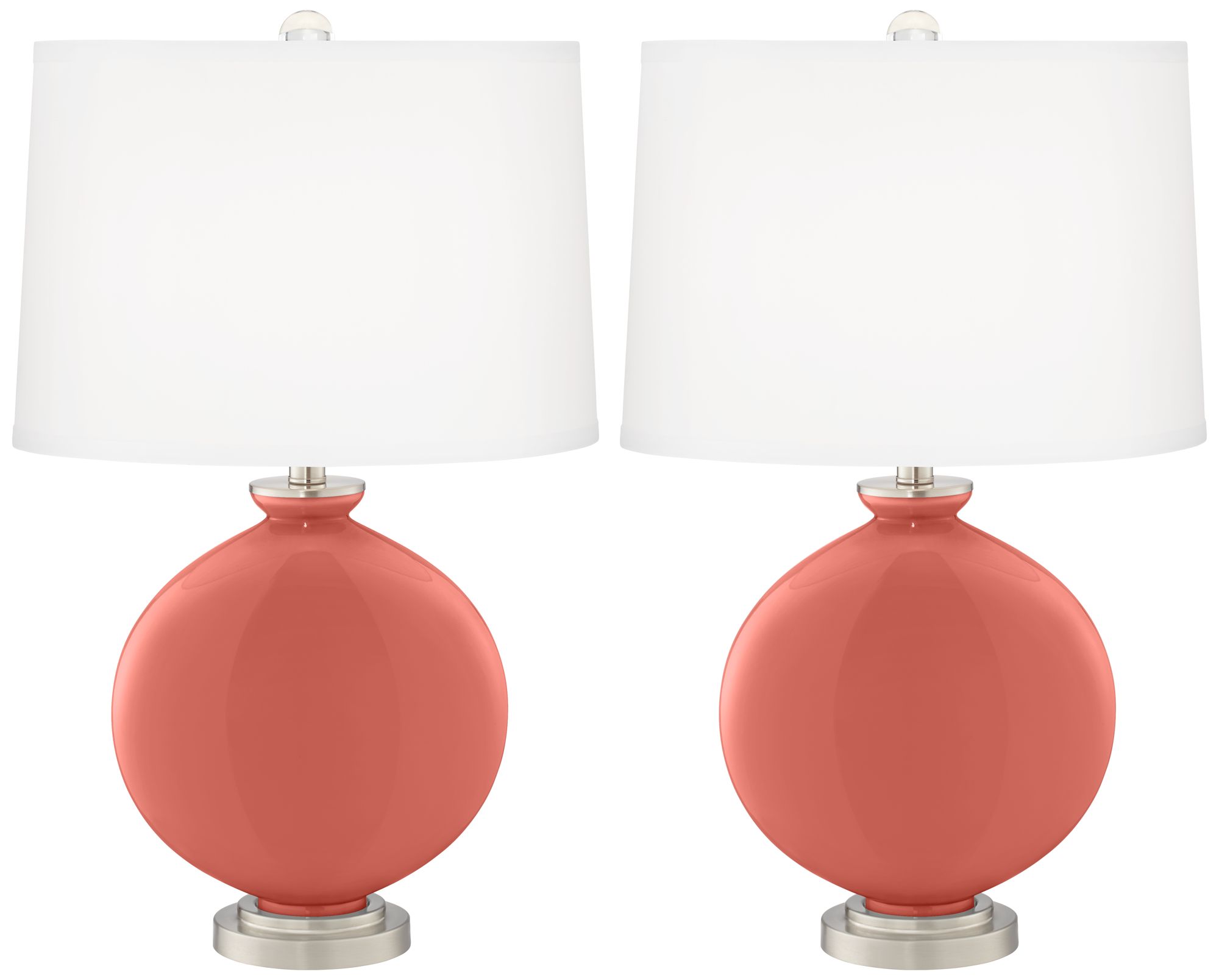 coral lamp set