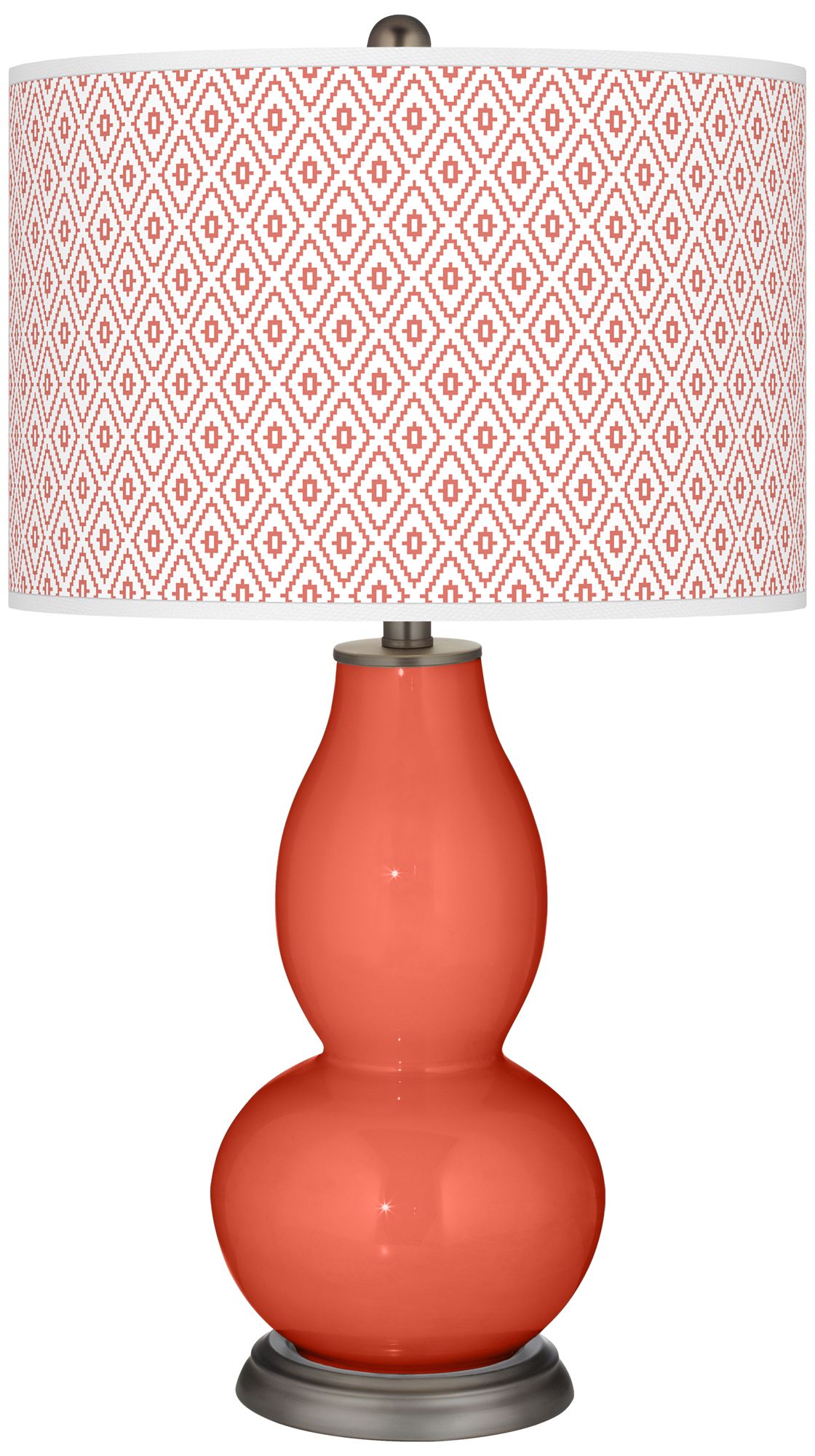 Image Coral Reef Diamonds Double Gourd Table Lamp