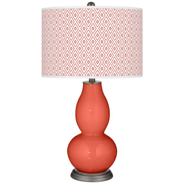 Image 1 Coral Reef Diamonds Double Gourd Table Lamp