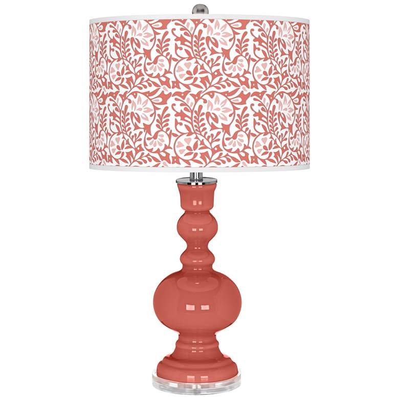 Image 1 Coral Reef Gardenia Apothecary Table Lamp