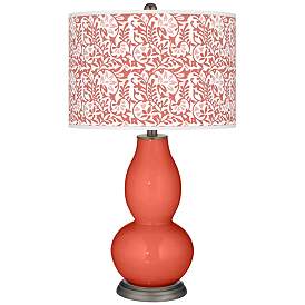 Image1 of Coral Reef Gardenia Double Gourd Table Lamp
