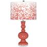 Coral Reef Mosaic Giclee Apothecary Table Lamp