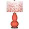 Coral Reef Mosaic Giclee Double Gourd Table Lamp