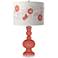 Coral Reef Rose Bouquet Apothecary Table Lamp