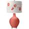 Coral Reef Rose Bouquet Ovo Table Lamp
