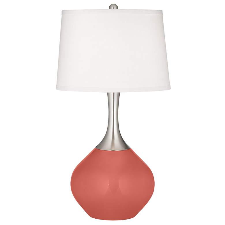 Image 2 Coral Reef Spencer Table Lamp with Dimmer