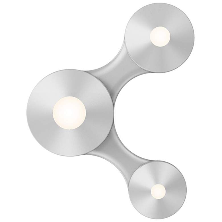 Image 1 Coral Surface LED Surface Mount - Bright Satin Aluminum