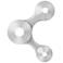 Coral Surface LED Surface Mount - Bright Satin Aluminum
