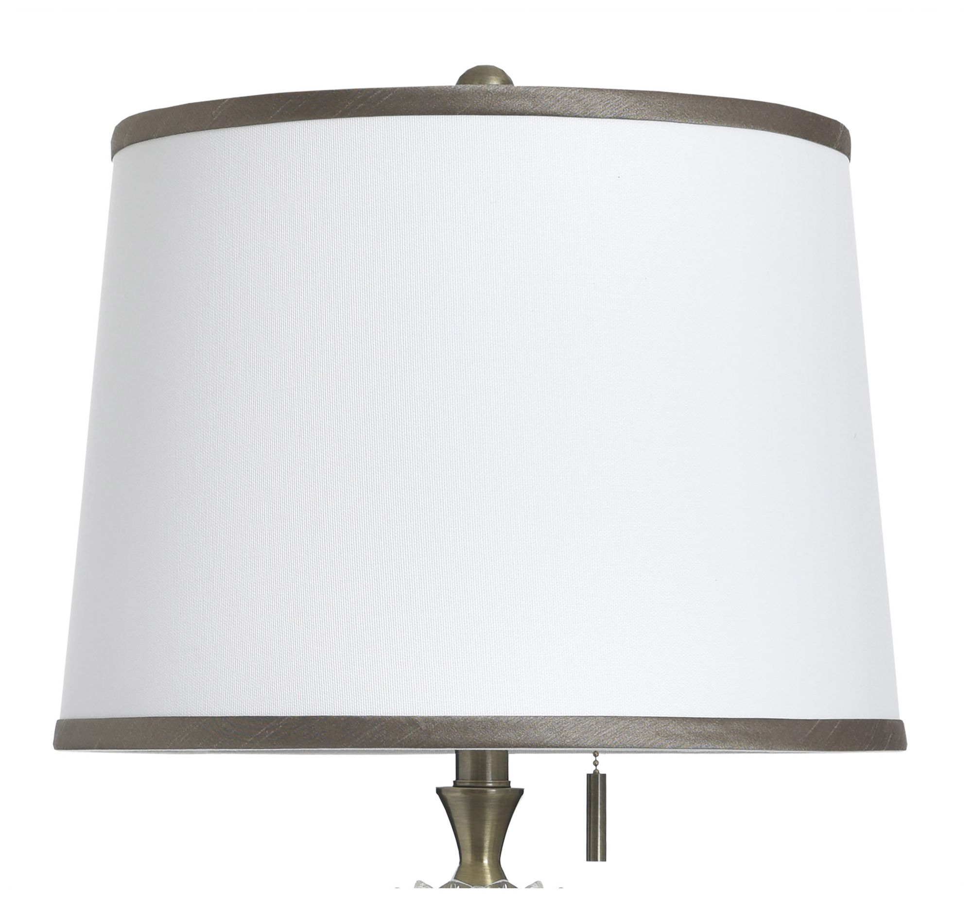 Image 5 Coralie 35" High Hayla Gold Table Lamp with White Shade more views