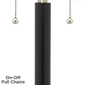 Image2 of Corallium Arturo Black Bronze USB Table Lamps Set of 2 more views