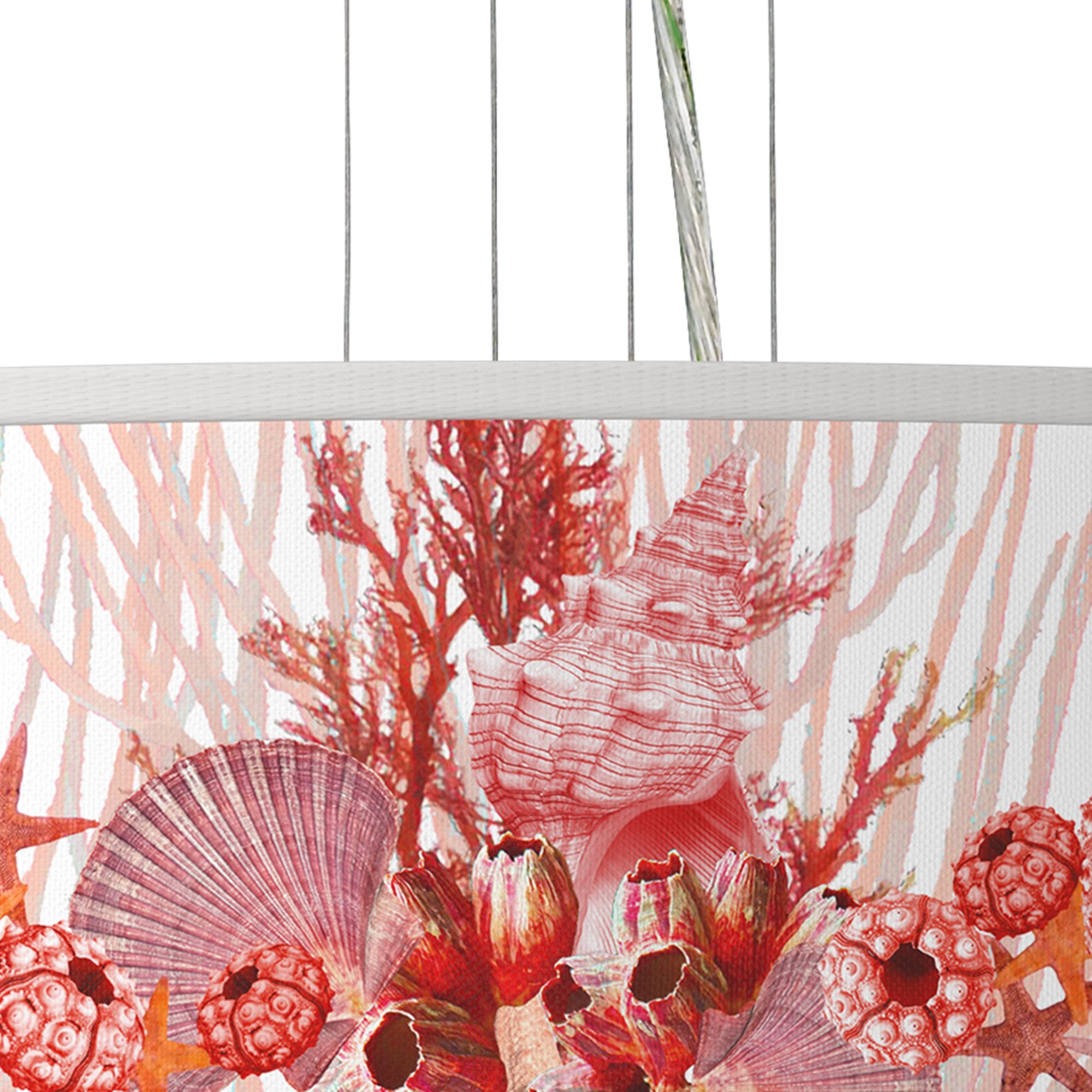 Image 2 Corallium Giclee 24" Wide 4-Light Pendant Chandelier more views