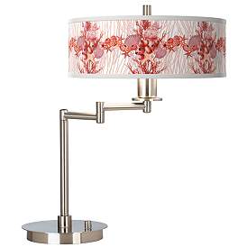 Image1 of Corallium Giclee CFL Swing Arm Desk Lamp