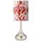 Corallium Giclee Droplet Table Lamp