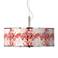 Corallium Giclee Glow 20" Wide Pendant Light