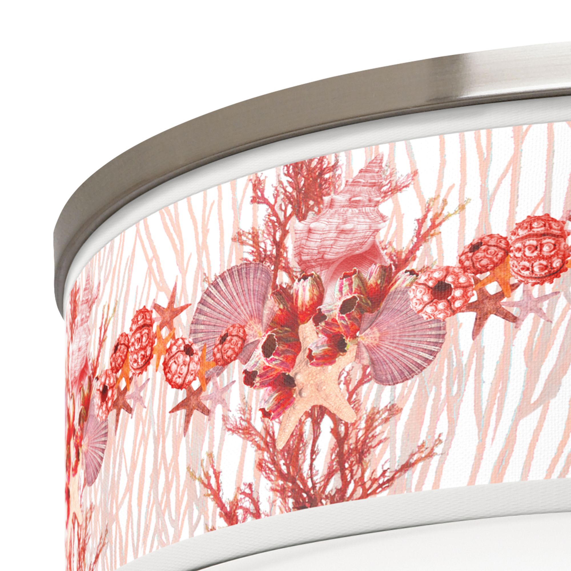 Image 2 Corallium Giclee Nickel 20 1/4" Wide Ceiling Light more views