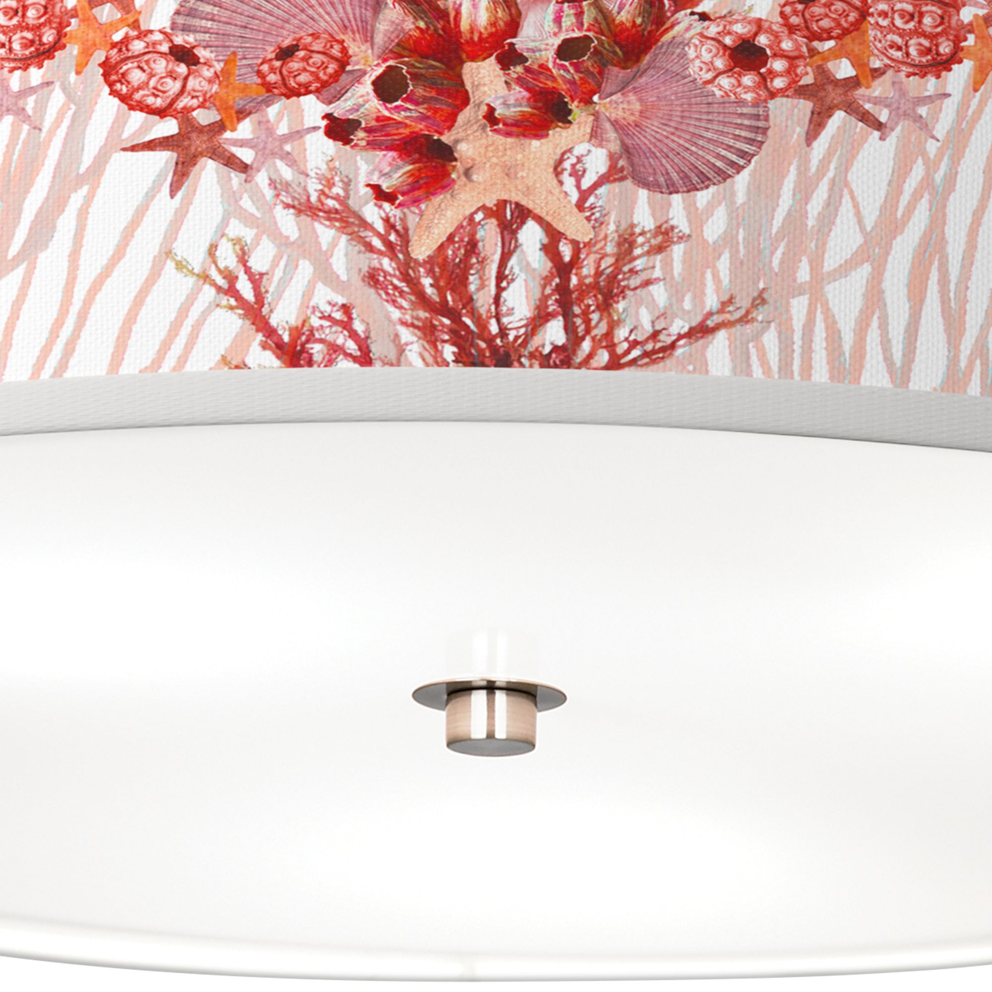 Image 3 Corallium Giclee Nickel 20 1/4" Wide Ceiling Light more views