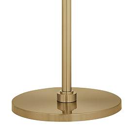 Image4 of Corallium Giclee Warm Gold Arc Floor Lamp more views