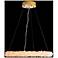 Corallo 22" LED Chandelier in Coral