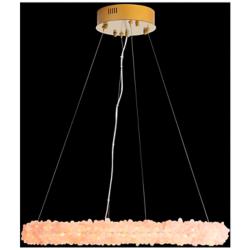 Corallo 22" LED Chandelier in Coral