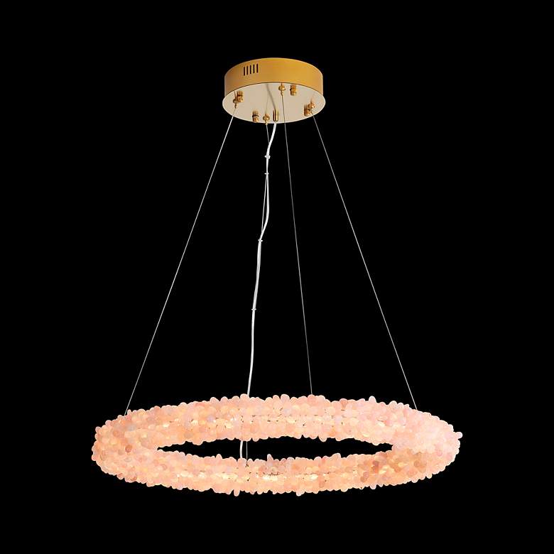 Image 3 Corallo 22" LED Chandelier in Coral more views