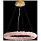 Corallo 30" LED Chandelier in Coral