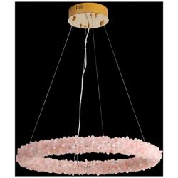 Corallo 30" LED Chandelier in Coral