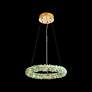 4_Corallo 30" LED Chandelier in Turquoise more views