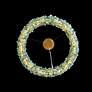 6_Corallo 30" LED Chandelier in Turquoise more views