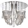 Corato Collection 17 3/4" Wide Clear Crystal Ceiling Light