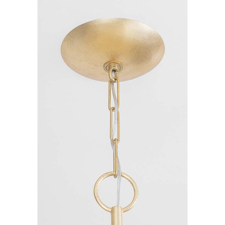 Image 4 Corbett Aimi 48.5In. Vintage Gold Leaf 12 Lt. Chandelier more views