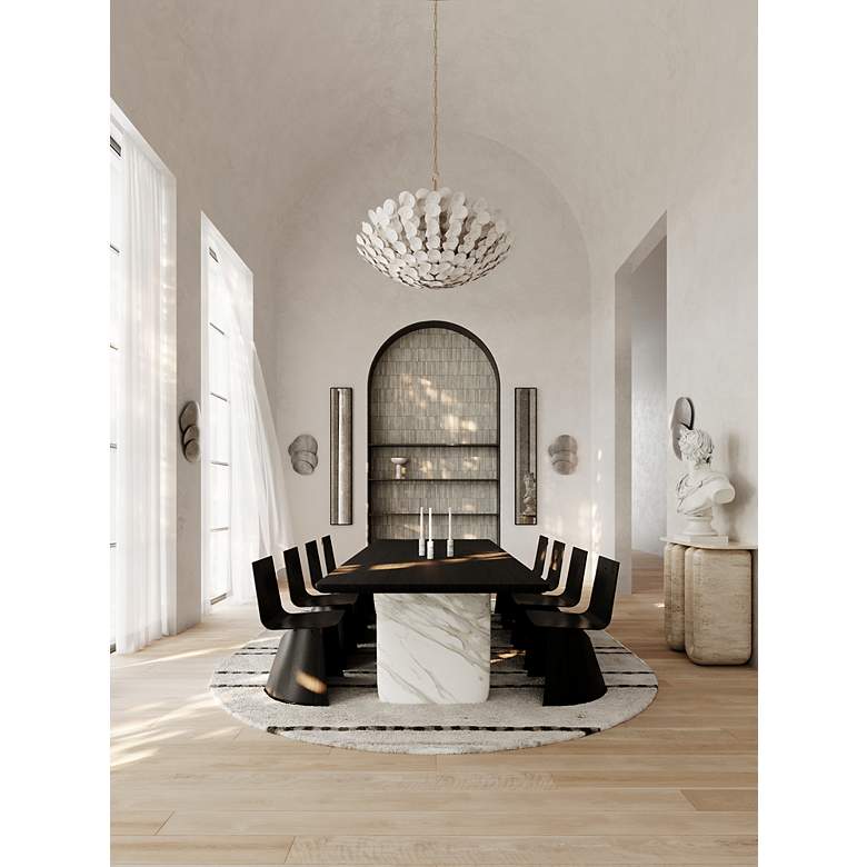 Image 6 Corbett Aimi 48.5In. Vintage Gold Leaf 12 Lt. Chandelier more views