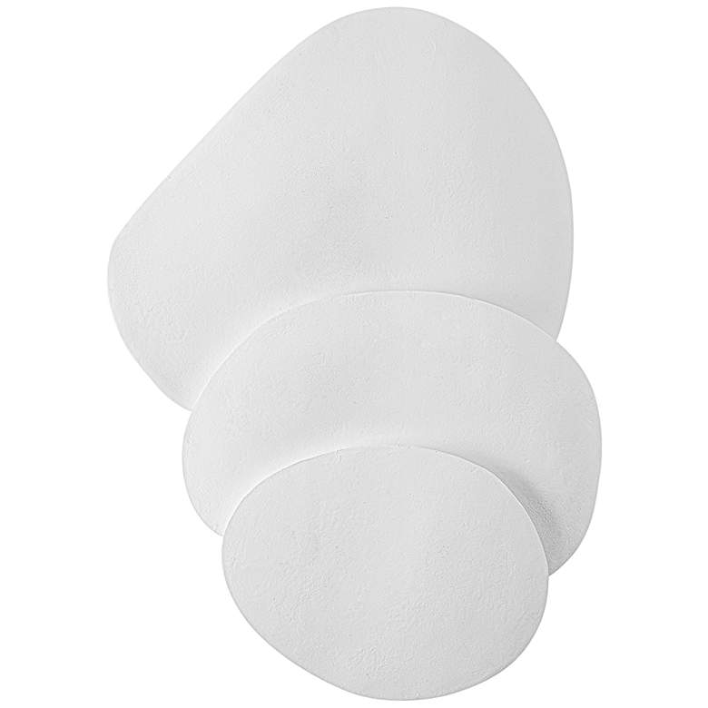 Image 2 Corbett Akemi 0In. Gesso White 3 Lt. Sconce